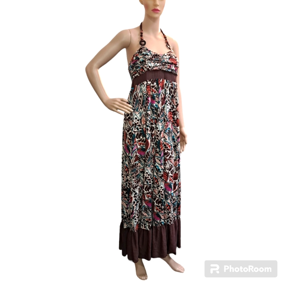 💥💥Halter Dress Boho Romantic Womens Large